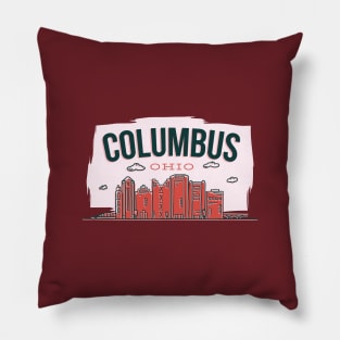 Columbus Ohio Pillow