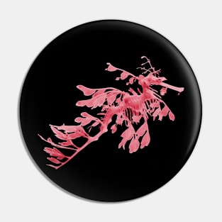 Seahorse Red Pin