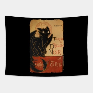 Le Dragon Noir Tapestry