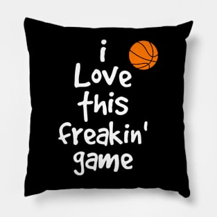 I Love This Freakin' Game Pillow