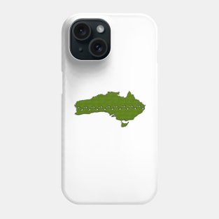 Footsteps across Australia Phone Case