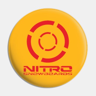 Nitro Snowboards Adrenaline is Red Pin