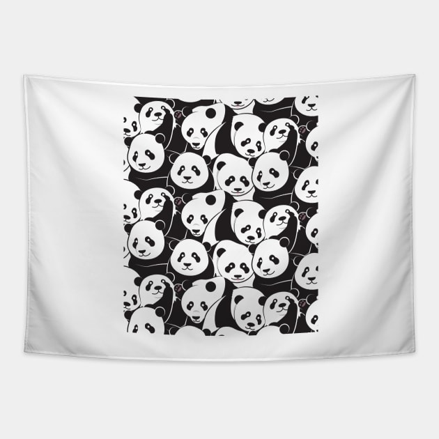 Pandamic Tapestry by slugbunny