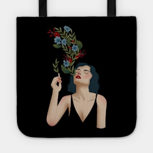 Smoking Flower Tote