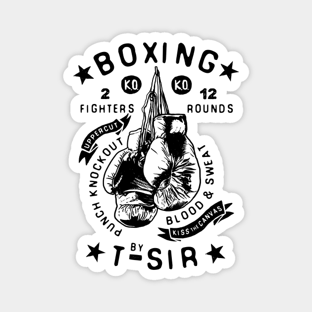 Boxing Magnet by OscarPostigo