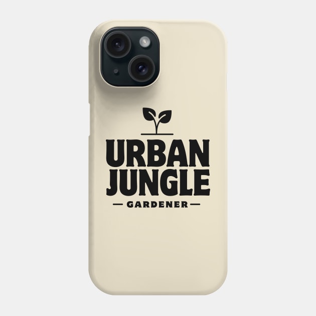 Urban Jungle Gardener Phone Case by Delicious Art