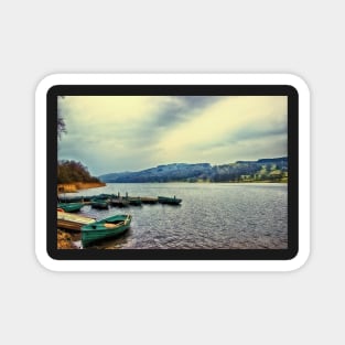 Boats on Esthwaite Magnet