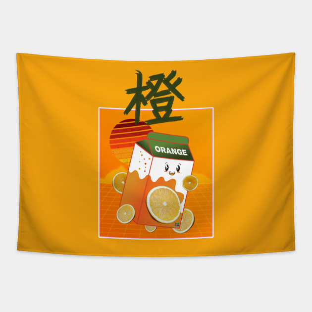 GeorgeNotGound Japanese Anime Orange Juice Box - Orange Juice Box - Tapestry | TeePublic GeorgeNotGound Japanese Anime Orange Juice Box - Orange Juice Box - Tapestry | TeePublic
