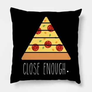 Pizza Lover's Food Pyramid Pillow