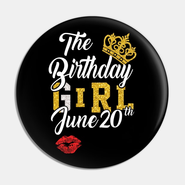 The Birthday Girl June 20th Pin by ladonna marchand