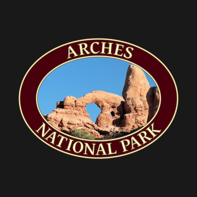 Turret Arch at Arches National Park in Moab, Utah by GentleSeas