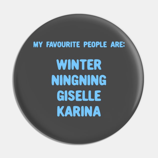 My favourite people are aespa Pin by Oricca