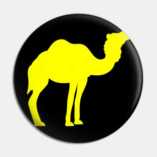 yellow camel Pin