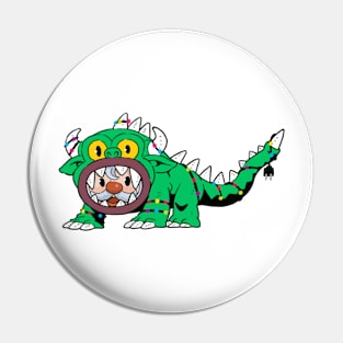 santa Claus in Hodag2 Pin