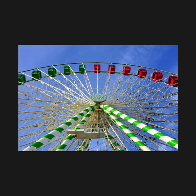 Giant wheel at the fair by dltphoto