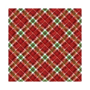 BG -  Traditional red tartan T-Shirt