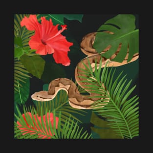 Tropical Jungle Snake T-Shirt