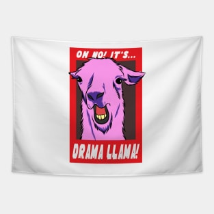 It's The Drama Llama Tapestry