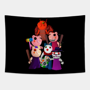 Roblox Piggy Daycare Tapestries Teepublic - daycare decals roblox