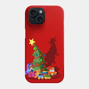 Under The Christmas Tree Phone Case