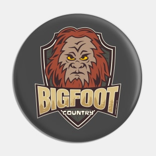 Bigfoot country Pin