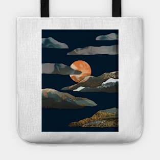 Captured Mountains Within Tote