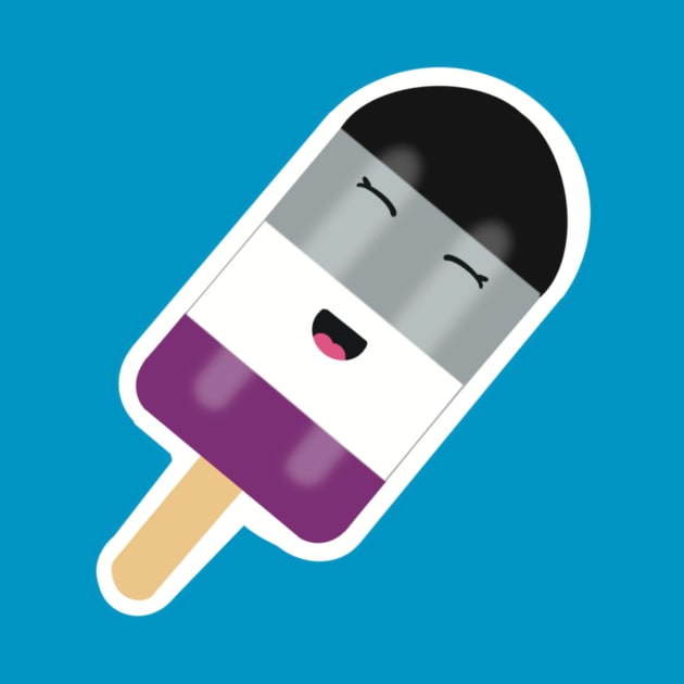 Asexual Popsicle by CyR Design Shop