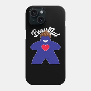 Beautiful Meeple Blue Phone Case