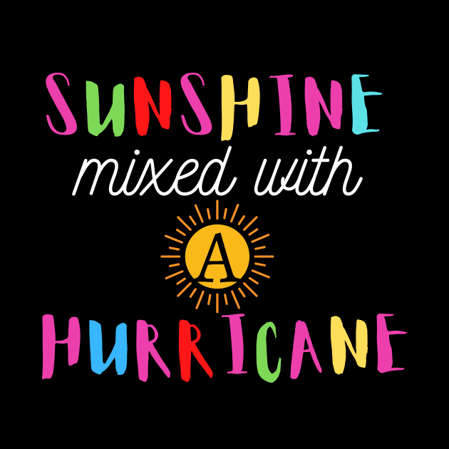 Sunshine Mixed With a Little Hurricane by Sango Designs