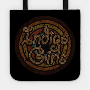 Indigo Girls vintage design on top Tote