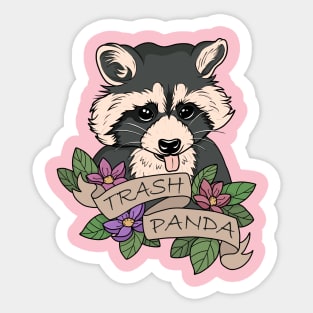 rocket city trash pandas cool Trash Panda  Sticker for Sale by