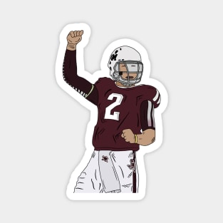 Johnny Manziel Football Magnet