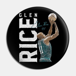 Glen Rice Charlotte Vertical Pin