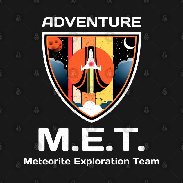 Meteorite Collector M.E.T. Meteorite Exploration Team "Adventure" Meteorite by Meteorite Factory