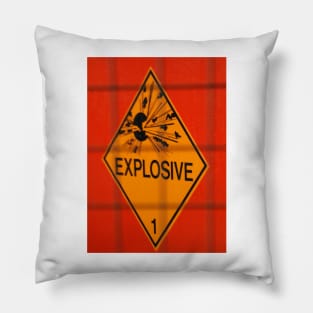 EXPLOSIVE - Stand well CLEAR Pillow