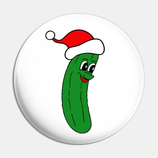 CHRISTMAS Party Dill Pickle - Funny Food Art Pin