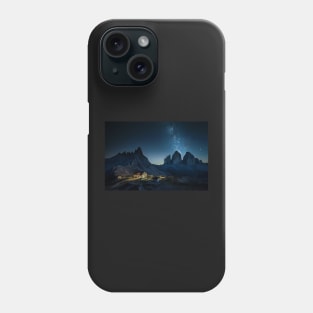 Dolomites - Milky Way Phone Case