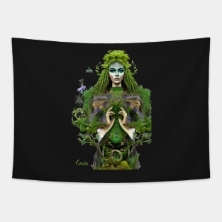 Gaia Mother Earth Tapestry