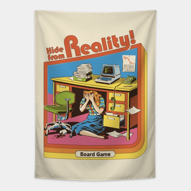 Hide From Reality Tapestry by Steven Rhodes