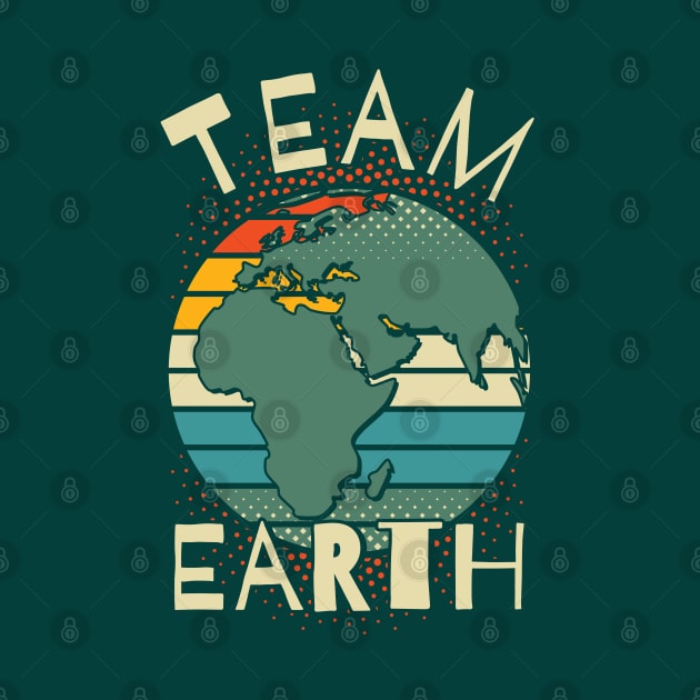 Team Earth Retro Colors by dkdesigns27