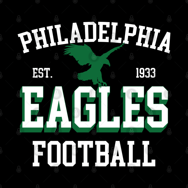 Philadelphia Eagles Football Fan by Emma