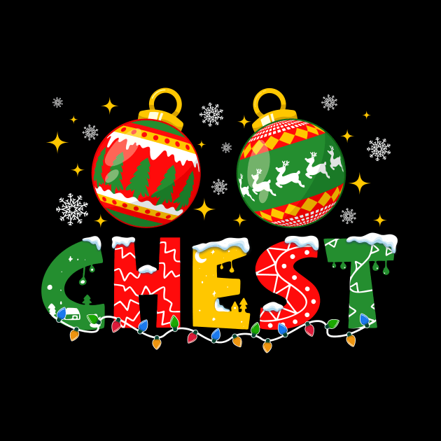 Chest Christmas Matching Couple Chestnuts by antrazdixonlda