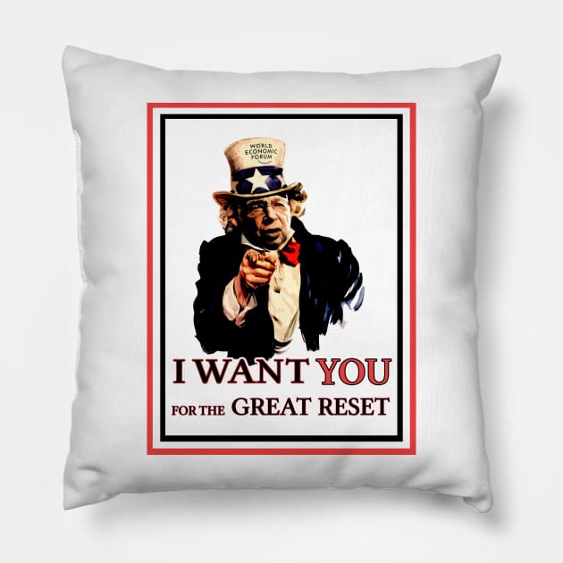 Uncle Schwab Pillow by Meca-artwork