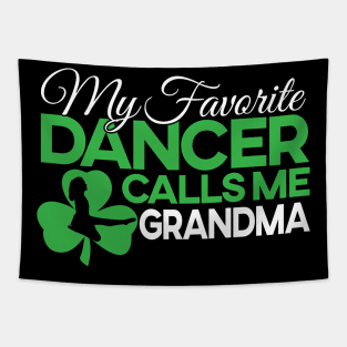 Favorite Dancer - Grandma/Girl T-Shirt Tapestry