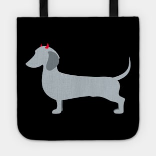 Dachshund Devil Tote