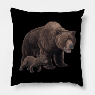 Ursus spelaeus (Cave Bear) Pillow