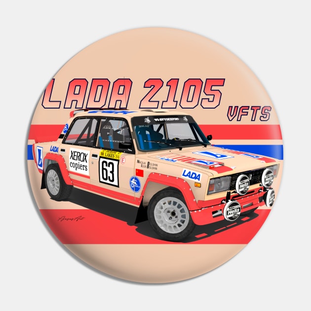 Lada 2105 VFTS Pin by PjesusArt