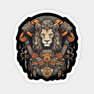 Another award-winning design - This one has a Lion on it Magnet