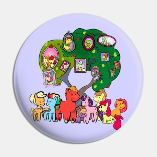 The Apple Family NBG Pin