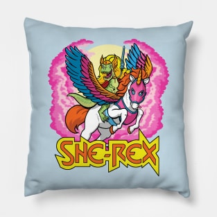 She-Rex: Prehistoric Princess of Power Pillow